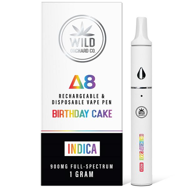 Birthday Cake - Indica Delta 8 Vape Pen