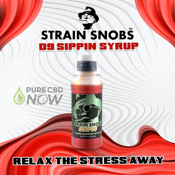 Strain Snobs Delta 9 Full Spectrum and Sippin’ Syrup 160mg