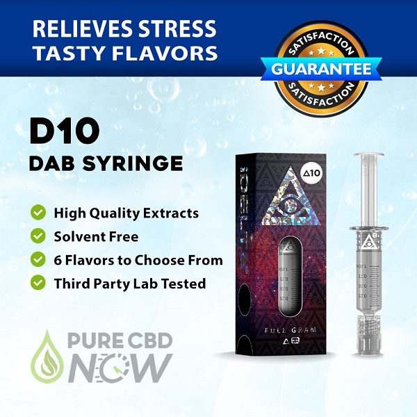 Buy online Delta 10 Dab Syringe