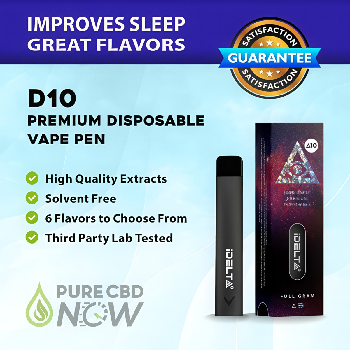 Buy D10 Premium Vape Pen