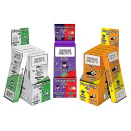 Delta 8 “Flips” 2 flavors in one Disposable Vape 2ML 1800MG
