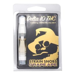 Strain Snobs - Delta 10 Cartridge 1000mg - Grape ape