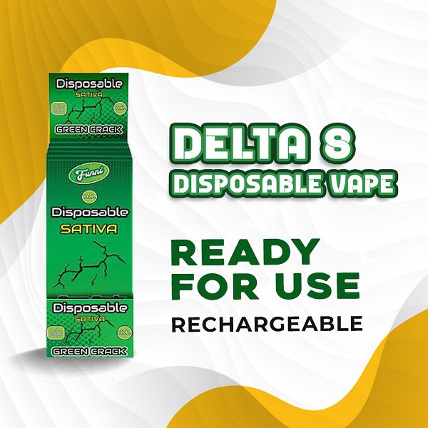 Funni Rechargeable Delta 8 Disposable 1ML 900MG