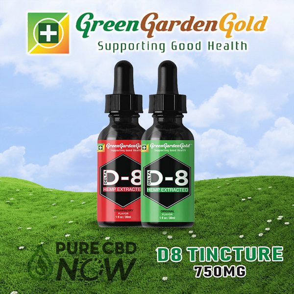 Buy Delta-8 Tincture 750mg by Green Garden Gold
