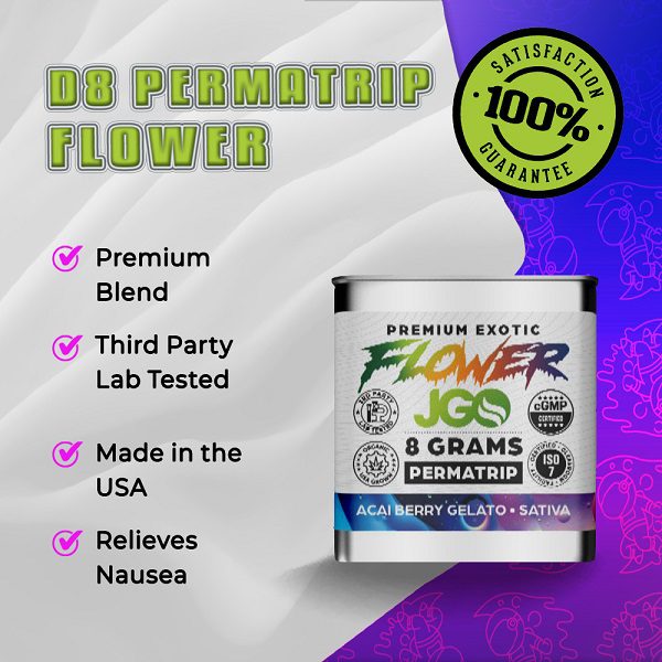 Buy JGO PERMATRIP Blend D8 flower