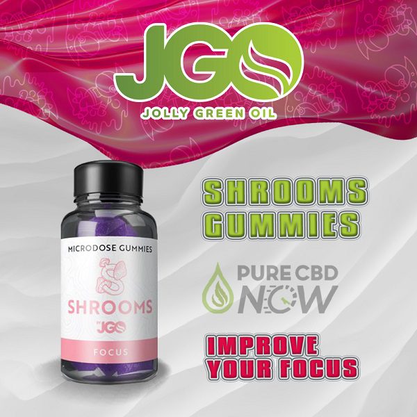 JGO Shrooms Microdose Gummies – REST (10 Count)
