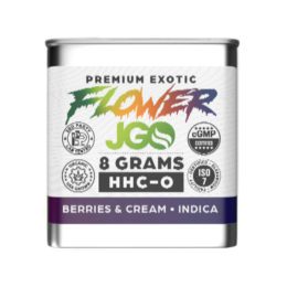 JGO Premium Exotic HHC-O Flower 8 Grams