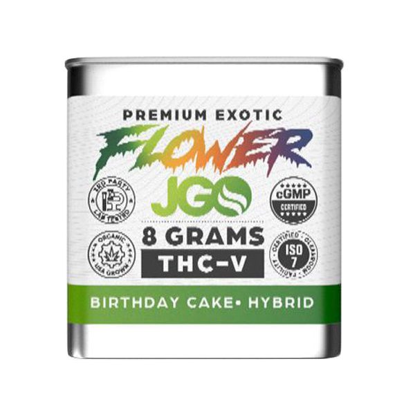 JGO Premium Exotic THC-V Flower 8 Grams