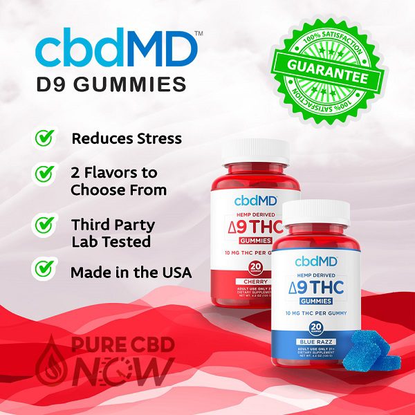 Buy cbdMD Delta 9 Gummies
