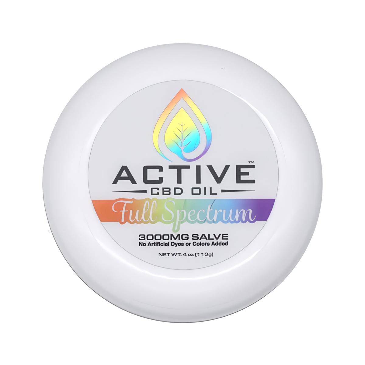 Active CBD Oil Full Spectrum Salve 3000mg