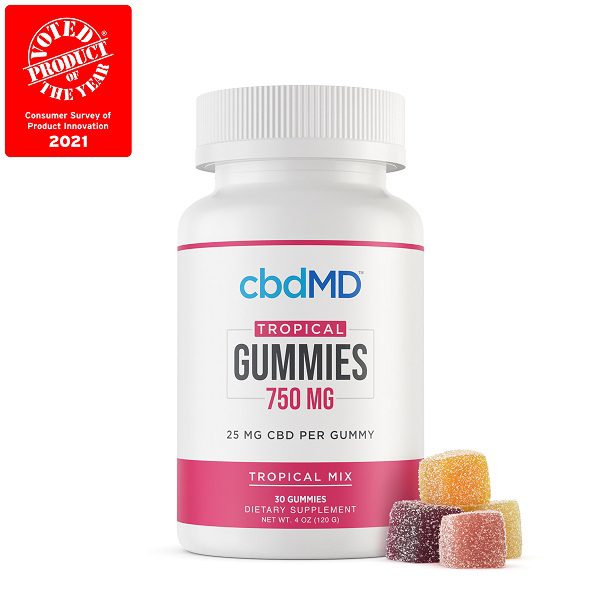 cbdMD Broad Spectrum CBD Gummies 30 Count