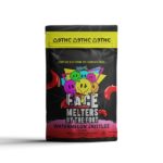 Maui Labs D9 + CBD Face Melters by the Foot Gummy Roll 100mg (Choose Flavor)