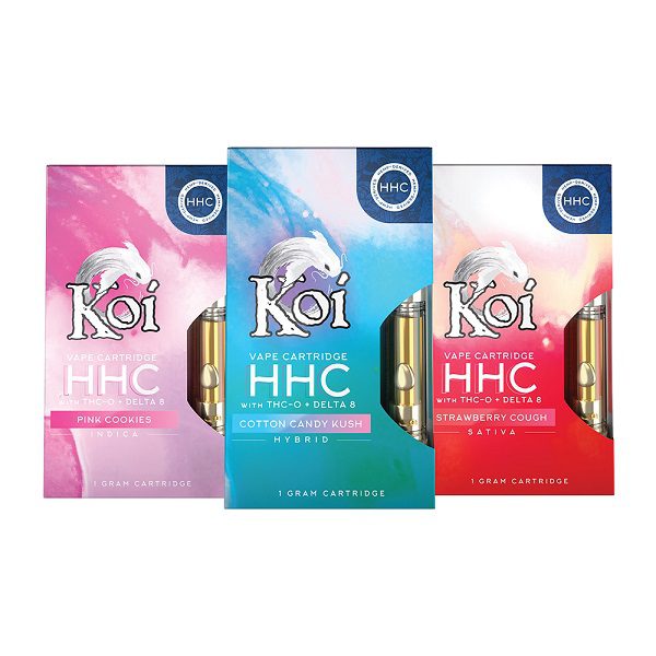 Koi HHC Vape Cartridge - Group