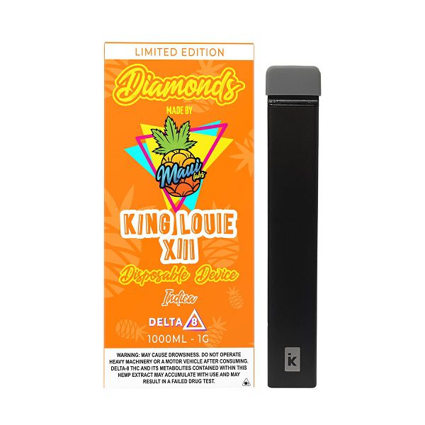 King Louie XIII Diamonds Delta-8 Disposable Vape