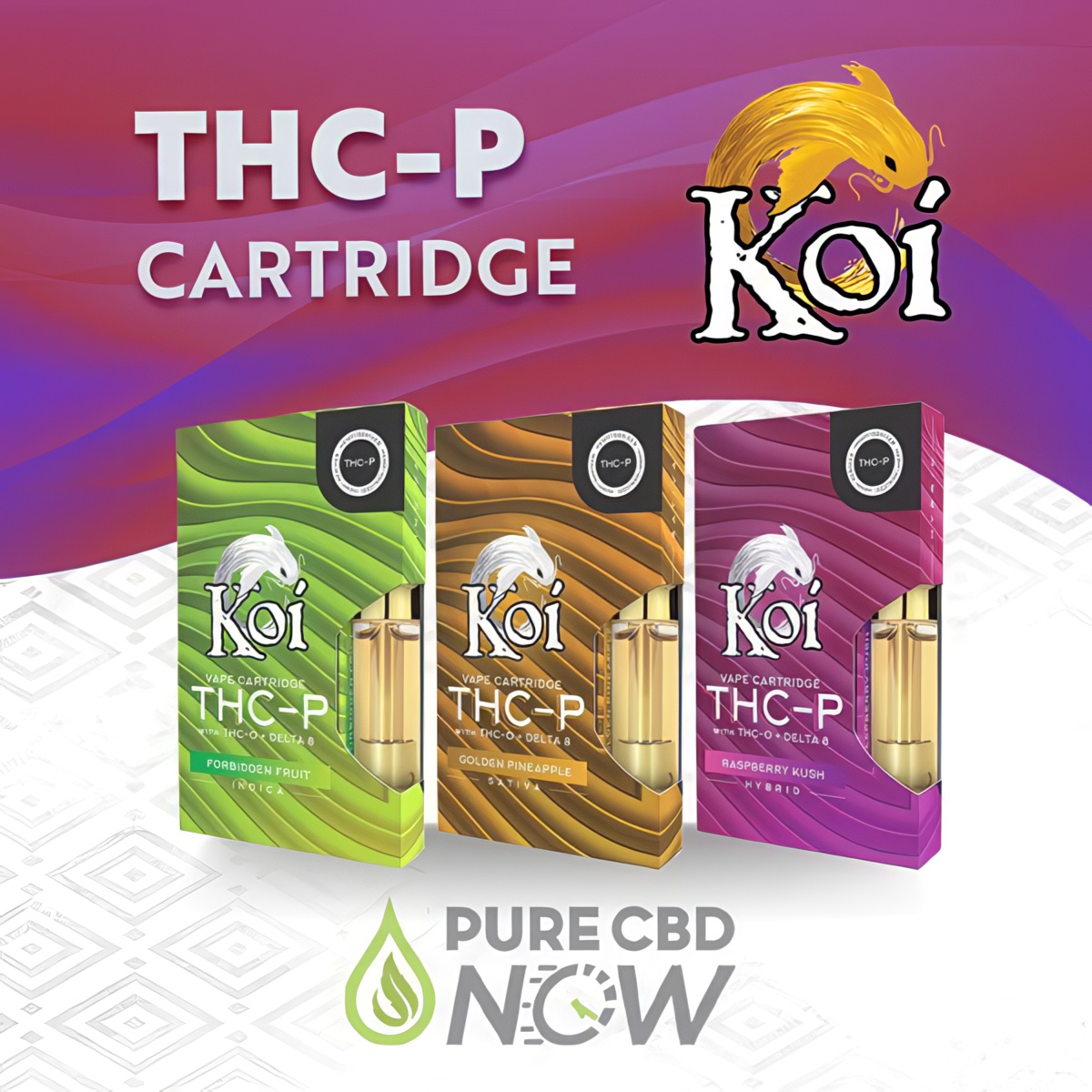 Koi THC-P Vape Cartridges 1 Gram