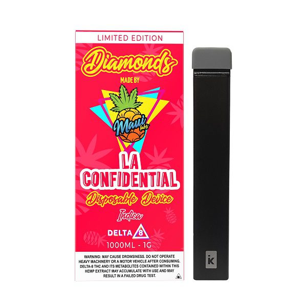 LA Confidential Diamonds Delta-8 Disposable Vape