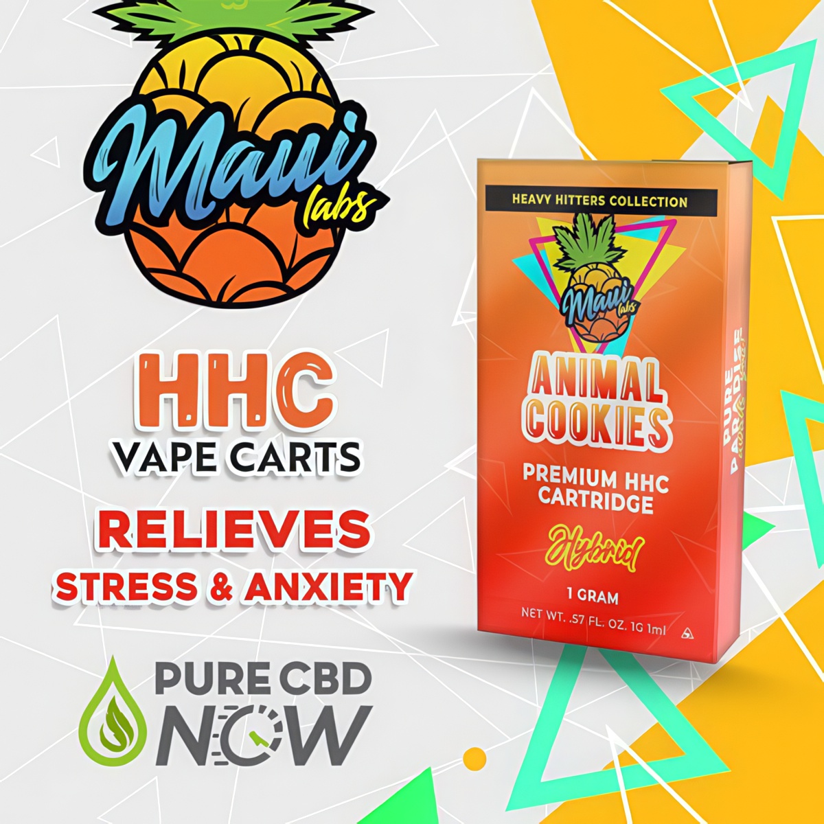Maui Lab Premium HHC Cartridge 1 Gram
