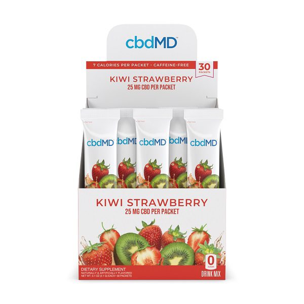 Powdered Drink Mix Kiwi Strawberry 25mg 30 count