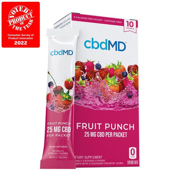 CBD Powdered Drink Mix - Fruit Punch