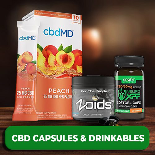 CBD Capsules and Drinkables