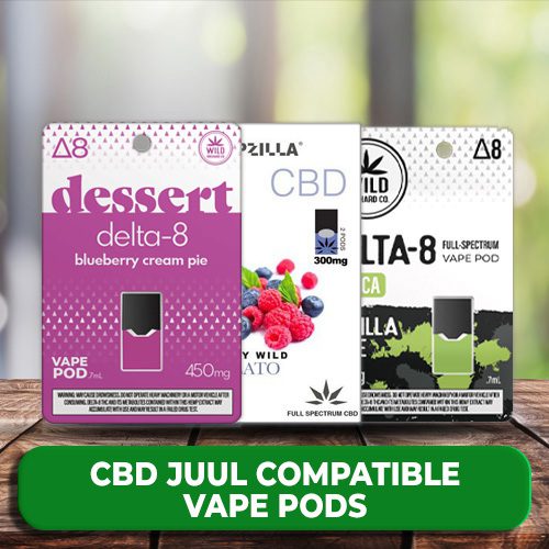 CBD JUUL Compatible Vape Pods