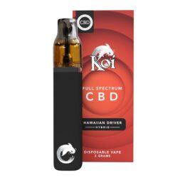 Koi CBD Full Spectrum Disposable Vape Bar (2 gram) – Hawaiian Driver (Hybrid)
