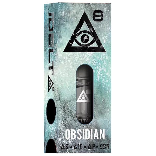 iDELTA8 Obsidian Blend Cartridge – Delta 8, THCP, Delta 10, CBN (Choose Option)