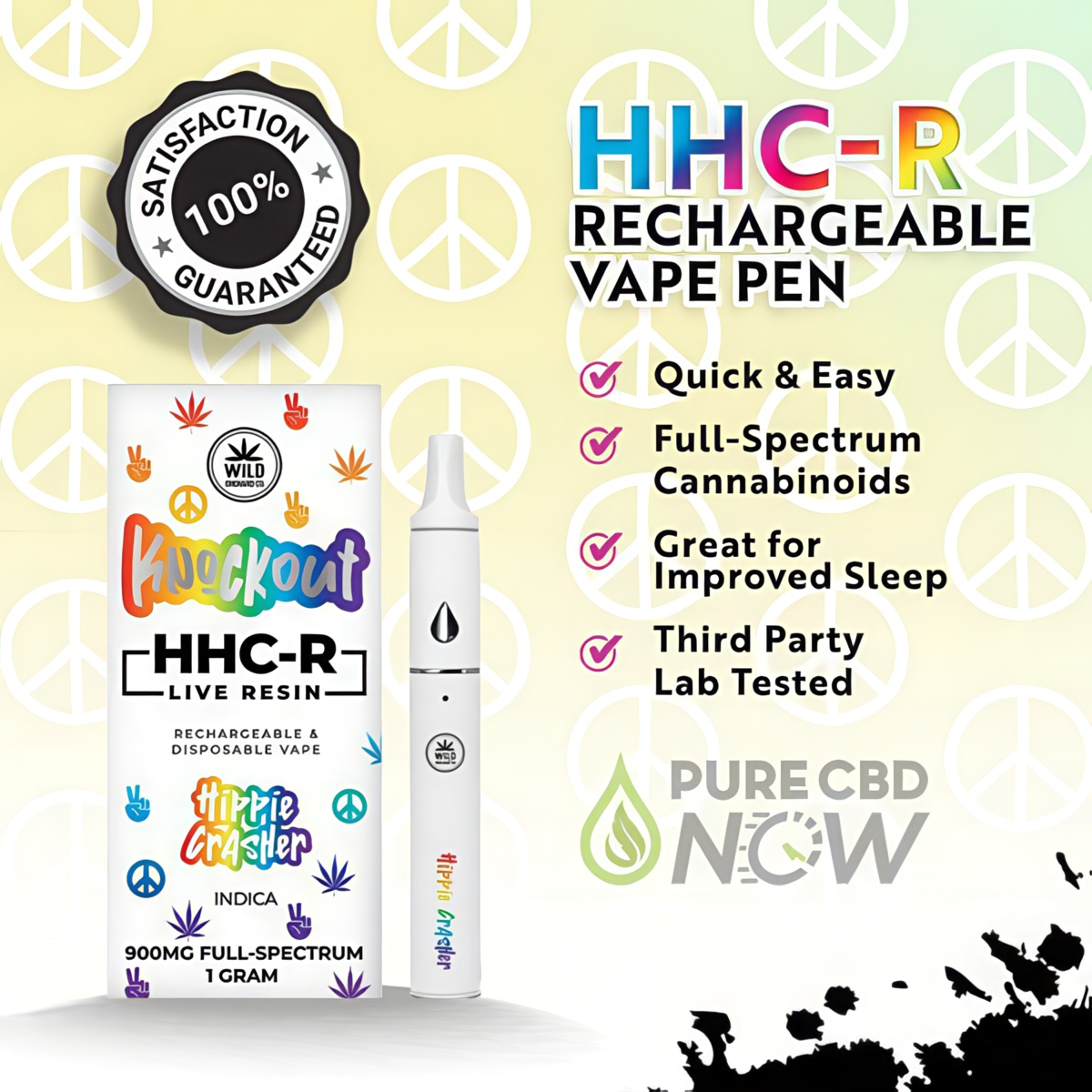 Buy HHC Rechargeable Vape Pen 1 Gram