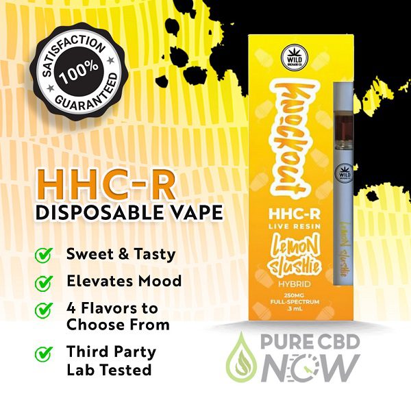 Wild Orchards HHC-R Live Resin 250mg Rechargeable and Disposable Vape