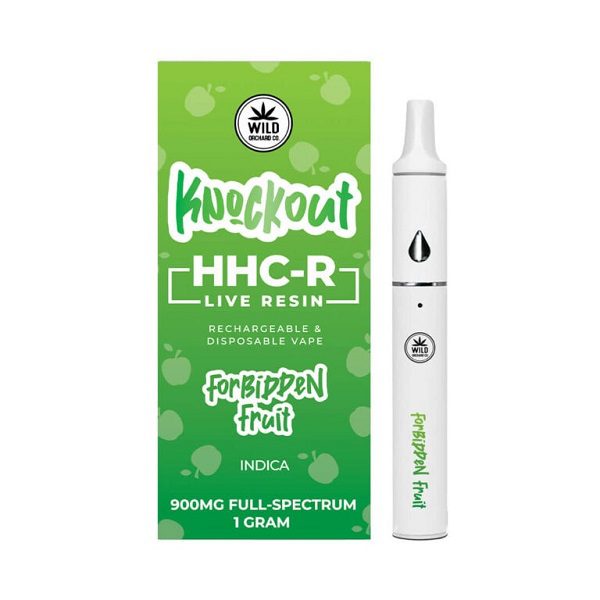 Knockout “Forbidden Fruit” HHC-R Live Resin Vape 1 Gram