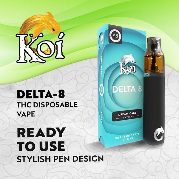 Koi Delta 8 THC Disposable Vape Pen 2 Gram