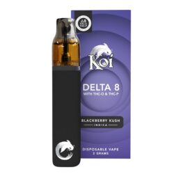 Koi Delta 8 THC Vape Pen - Blackberry Kush (Indica)