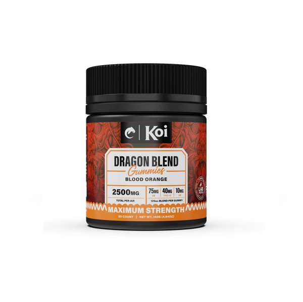 Dragon Blend Gummies - Blood orange