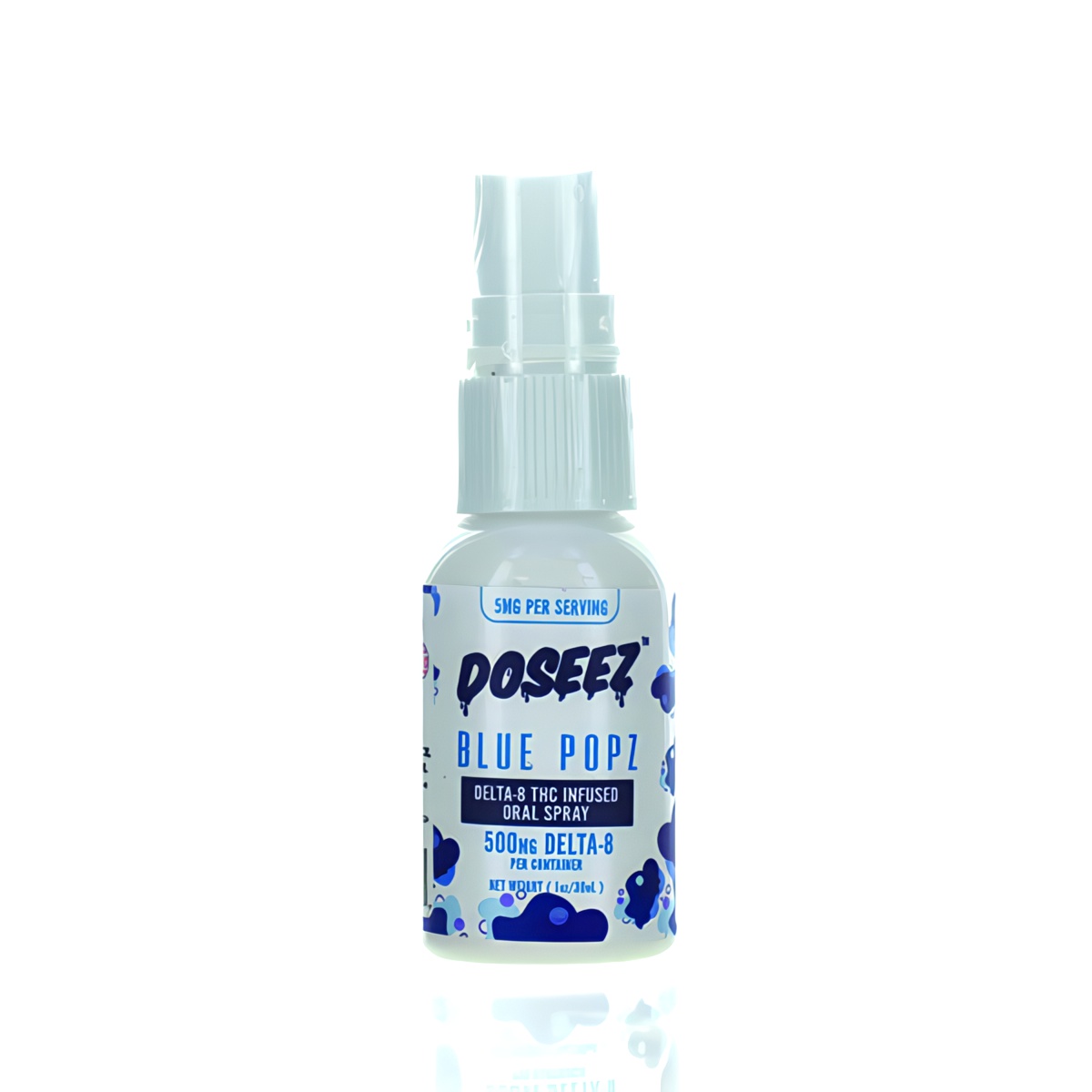 Doseez delta 8 blue popz spray 500mg