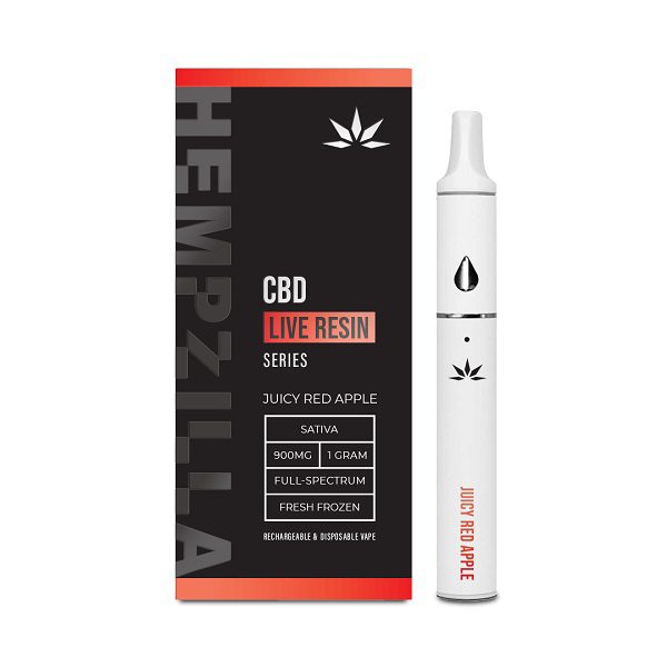CBD Live Resin Rechargeable and Disposable 1 Gram Vapes