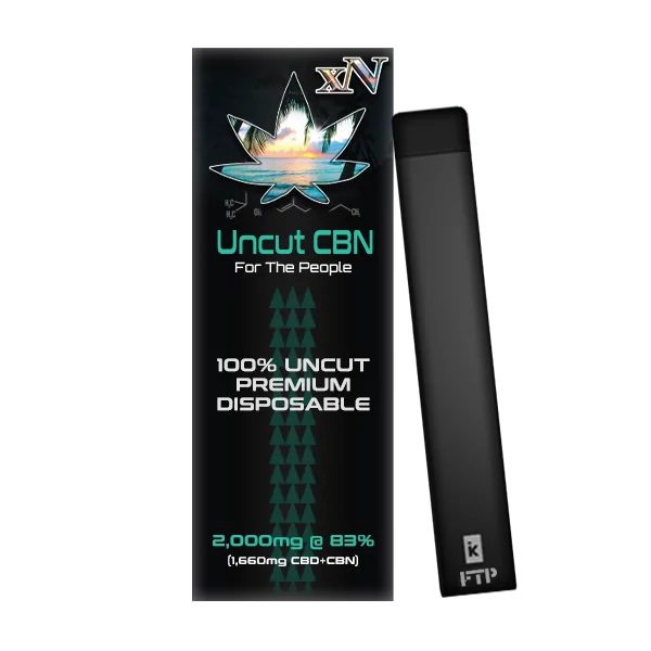 CBD & CBN Disposable Vape Pen – 2,000MG @ 83% (xN) - 1 gram or 2 gram