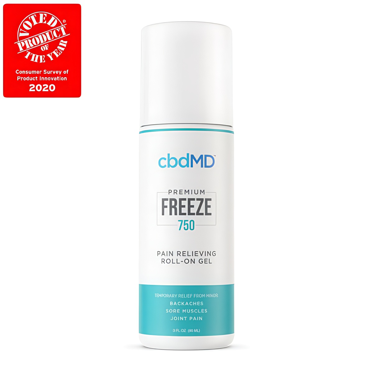 CBD Freeze Roller BROAD SPECTRUM - 750 MG - 3 OZ