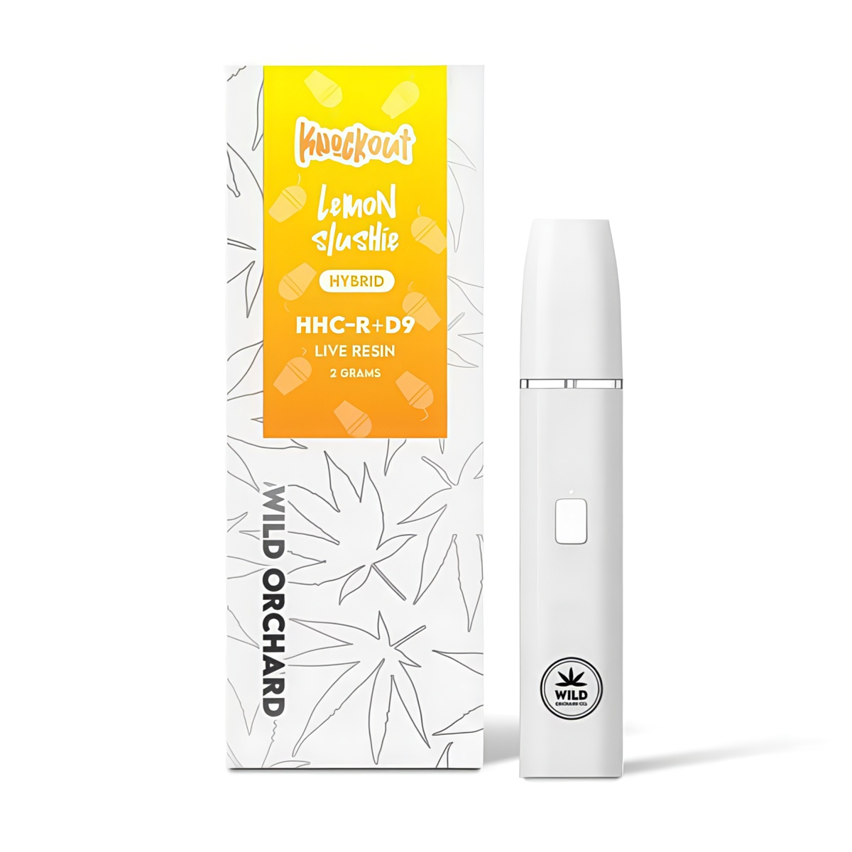 Wild Orchard Knockout “Lemon Slushie” HHC-R Live Resin Vape Pen 2 Gram