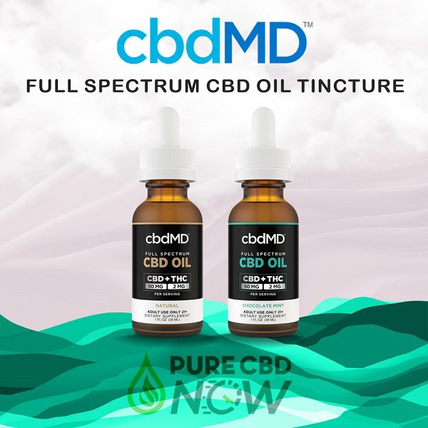 cbdMD Full Spectrum CBD Oil Tincture 30mL