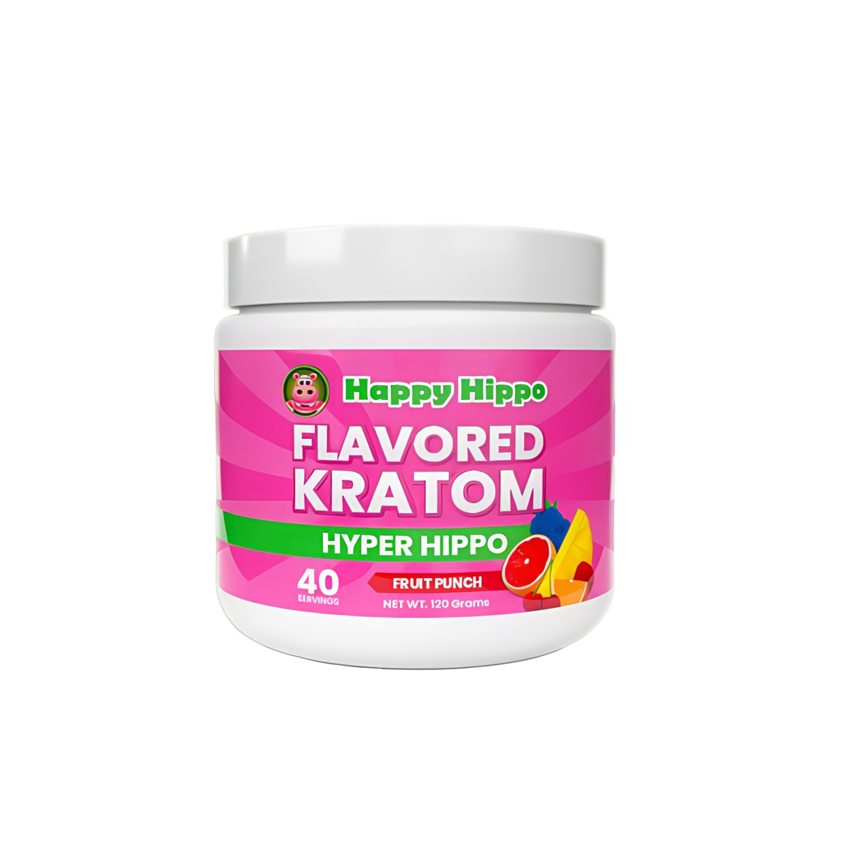 Buy Happy Hippo Fruit Punch 120g