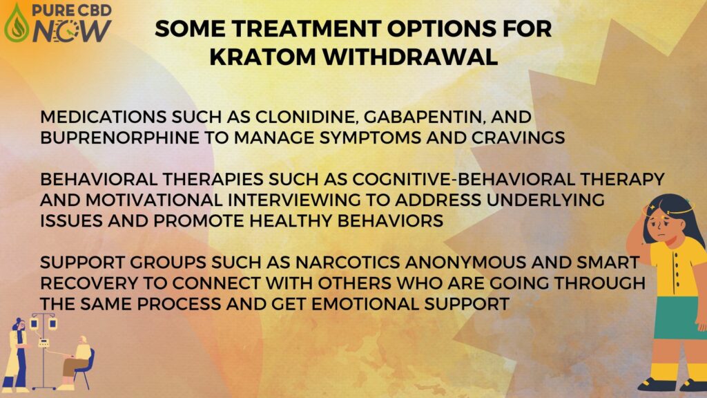 Some treatment options for kratom withdrawal