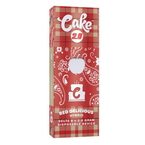 Cake Disposable 2G Red Delicious
