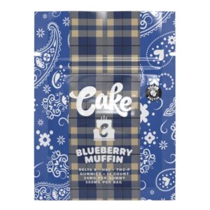 Buy Cake Coldpack Gummies 500mg Blueberry Muffin flavor