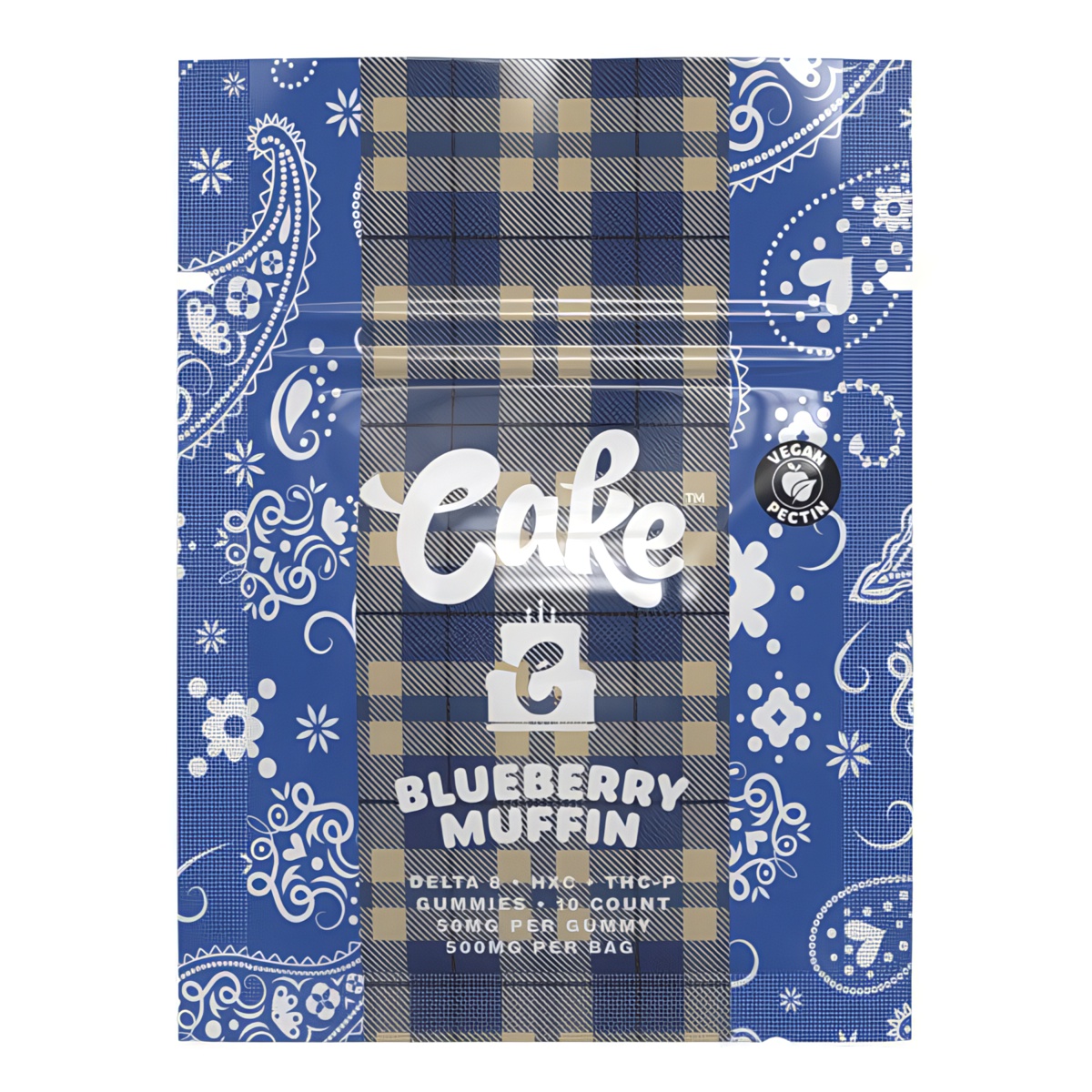 Buy Cake Coldpack Gummies 500mg Blueberry Muffin flavor