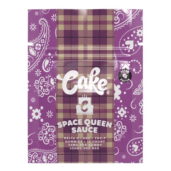 Buy Cake Coldpack Gummies 500mg Space Queen Sauce flavor