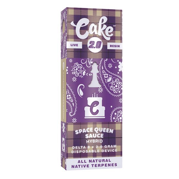 Cake Coldpack Live Resin Disposable 2G - Space Queen Sauce