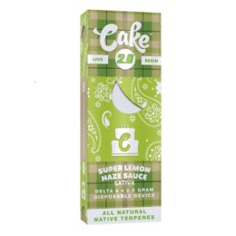 Cake Coldpack Live Resin Disposable 2G - Super Lemon Haze Sauce