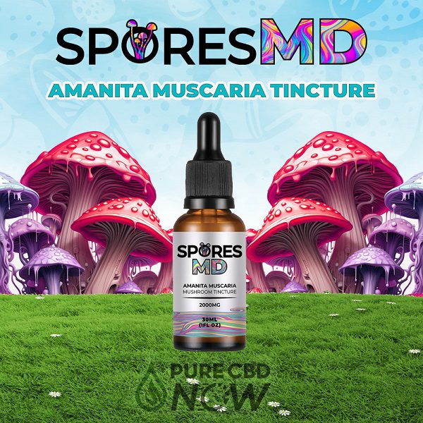 Amanita Muscaria Mushroom Tincture 2000mg by SporesMD