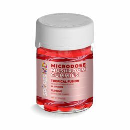 SPORESMD Microdose Mushroom Gummies Tropical Fusion Jar