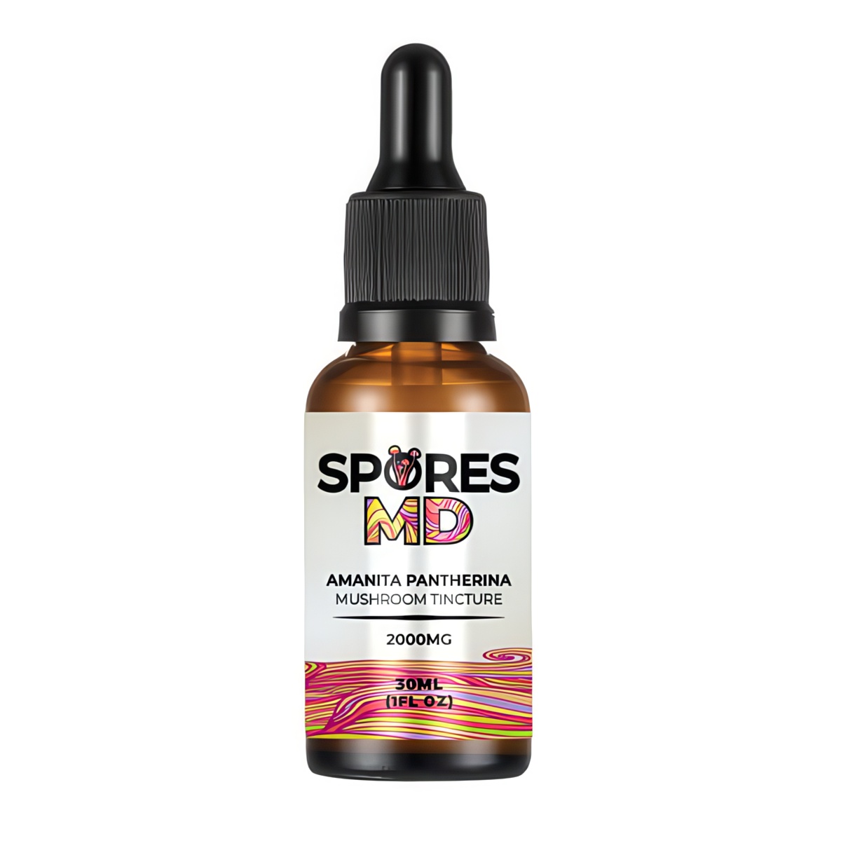 SporesMD Amanita Pantherina Mushroom Tincture
